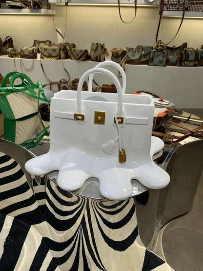 So Fancy Bag Vase Sculpture