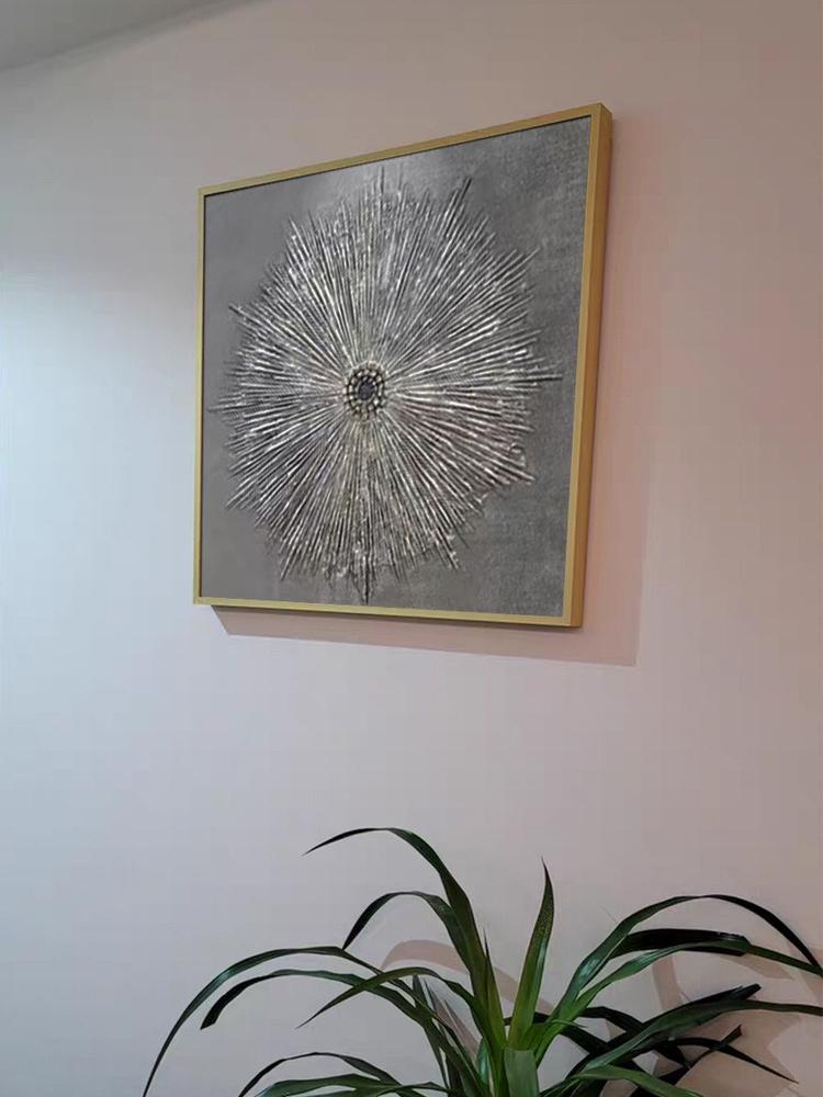 Hypnotic Flower Hand Painted Oil Painting On Canvas