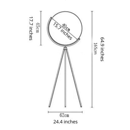 Aurora floor lamp