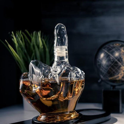 Decanter With A Bad Attitude