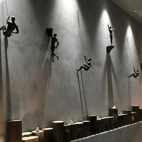 Will Get To The Top Sculptures, Set of 6