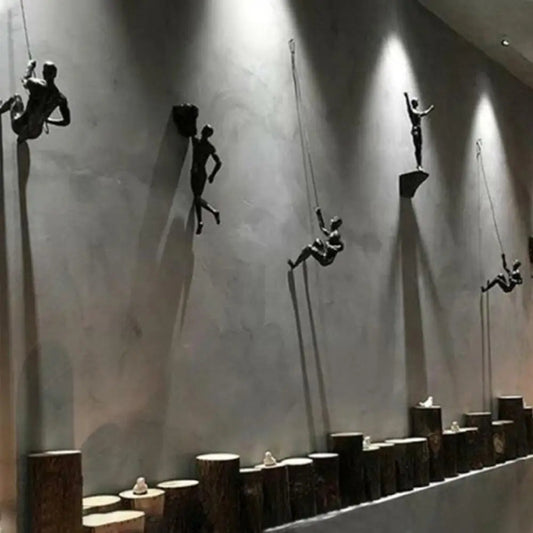 Will Get To The Top Sculptures, Set of 6