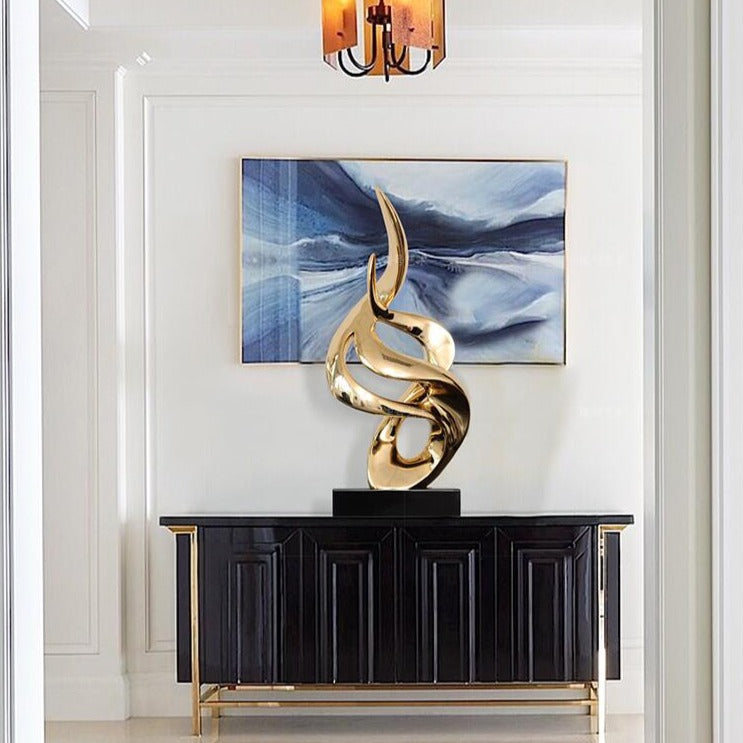 Abstract Flame Sculpture