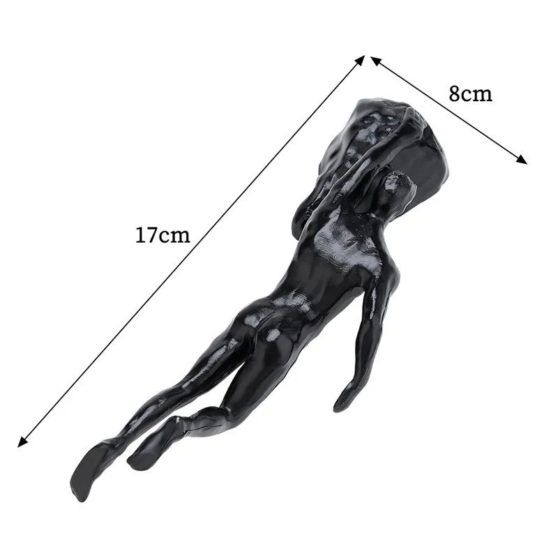 Will Get To The Top Sculptures, Set of 6