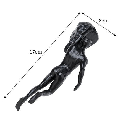 Will Get To The Top Sculptures, Set of 6