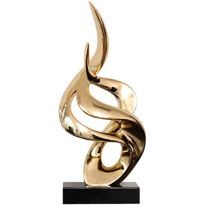 Abstract Flame Sculpture