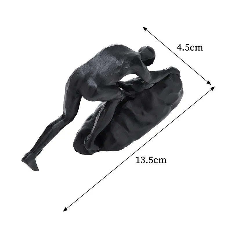 Will Get To The Top Sculptures, Set of 6