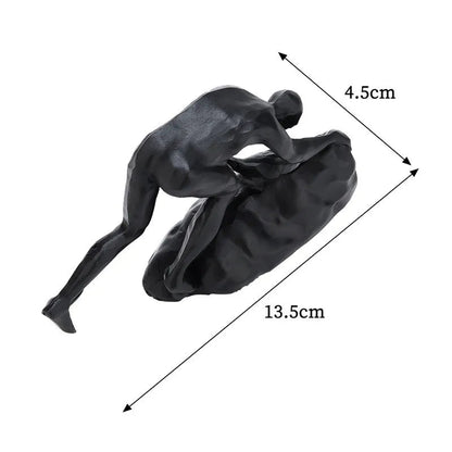 Will Get To The Top Sculptures, Set of 6