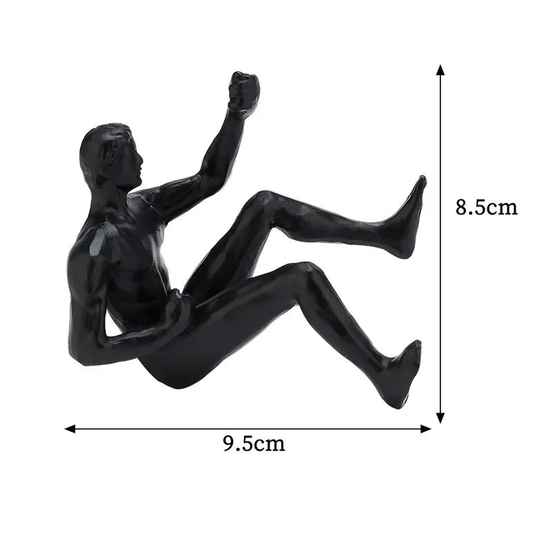 Will Get To The Top Sculptures, Set of 6