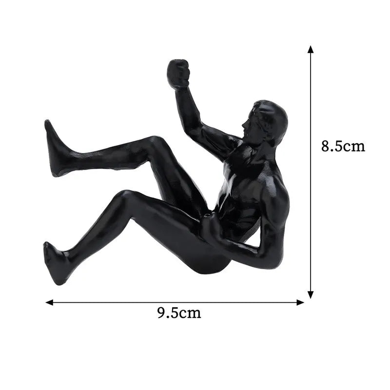 Will Get To The Top Sculptures, Set of 6