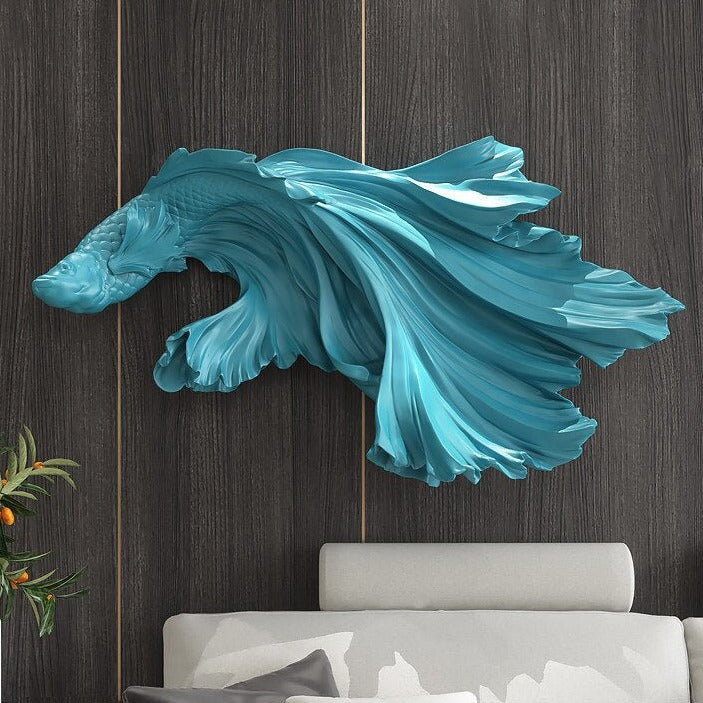 Very Fishy 3D Nordic Wall Sculpture