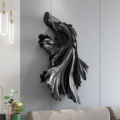 Very Fishy 3D Nordic Wall Sculpture