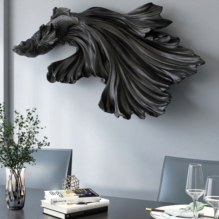 Very Fishy 3D Nordic Wall Sculpture