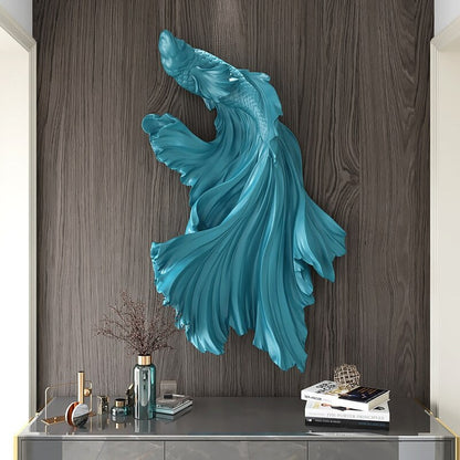Very Fishy 3D Nordic Wall Sculpture