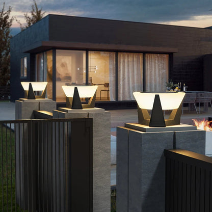 Solar-powered outdoor light
