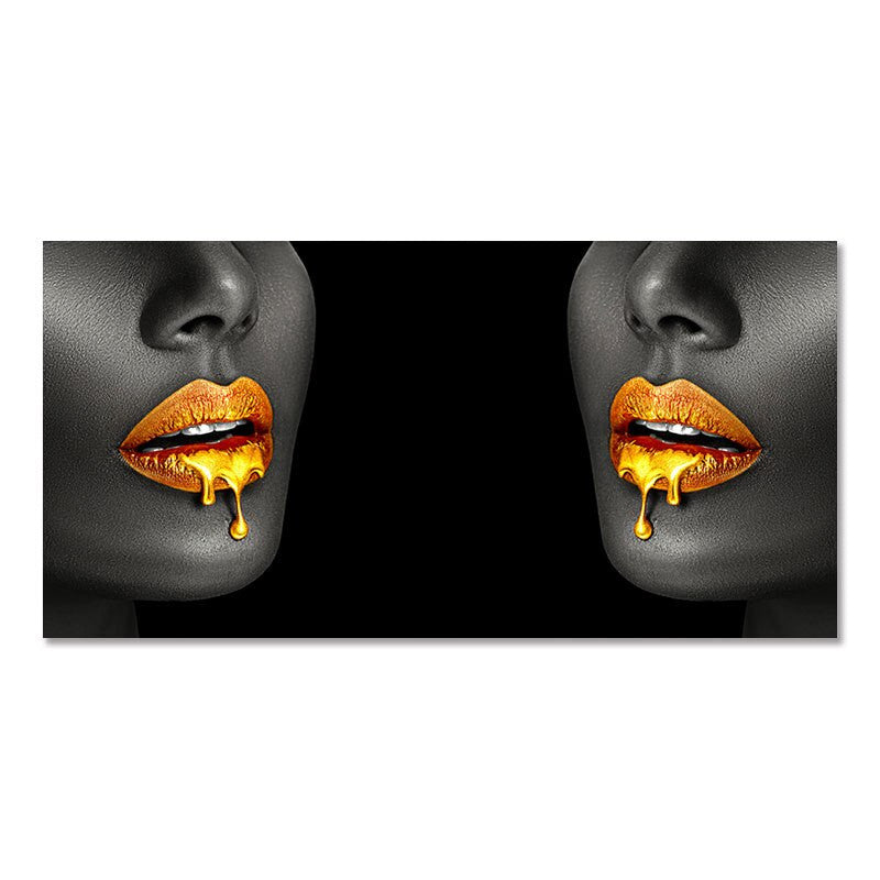 Very Lippy Canvas Paintings