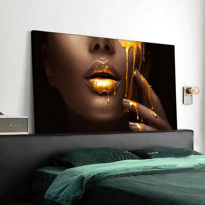 Very Lippy Canvas Paintings