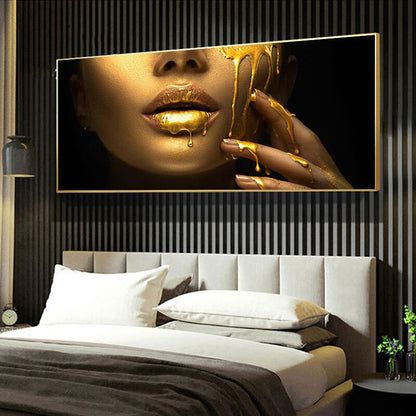Very Lippy Canvas Paintings