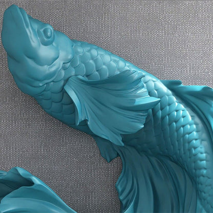 Very Fishy 3D Nordic Wall Sculpture