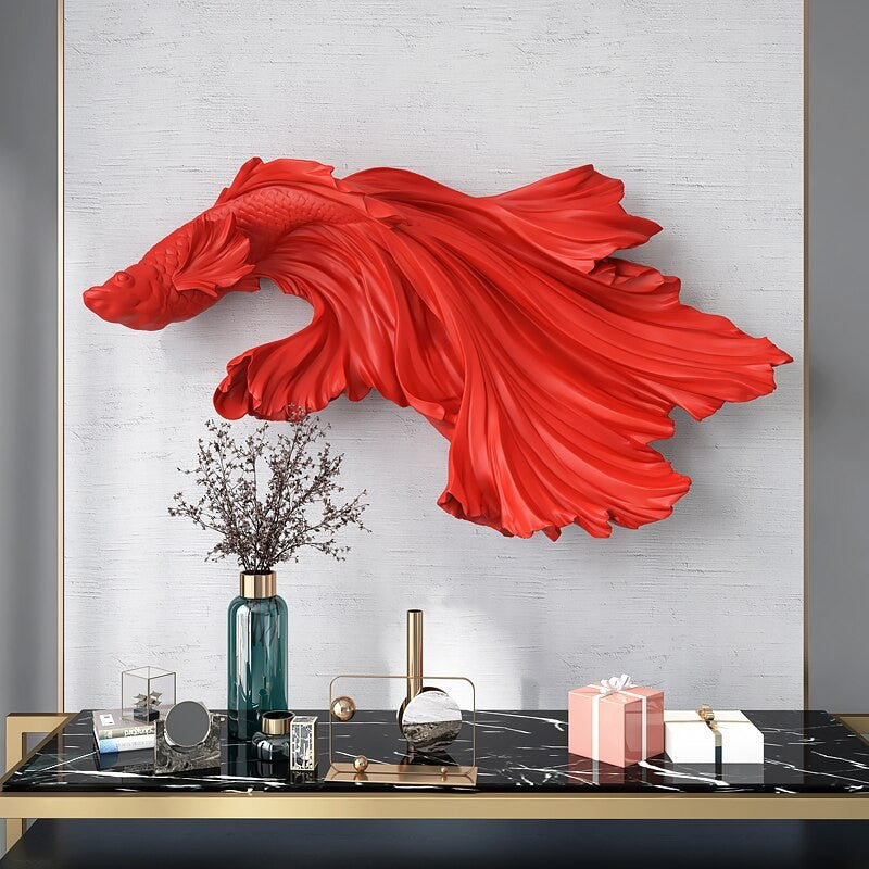 Very Fishy 3D Nordic Wall Sculpture
