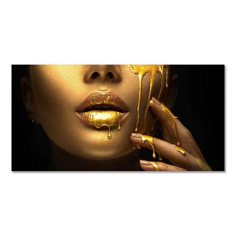 Very Lippy Canvas Paintings