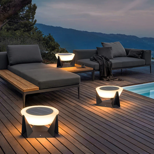 Solar-powered outdoor light