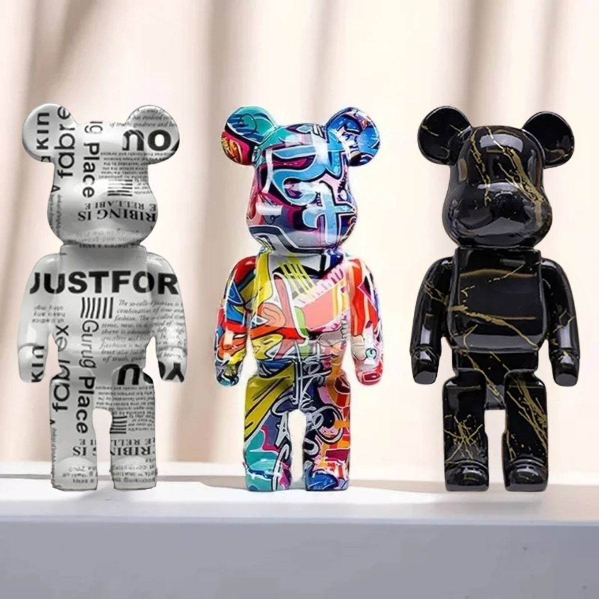 Graffiti Bear Sculpture