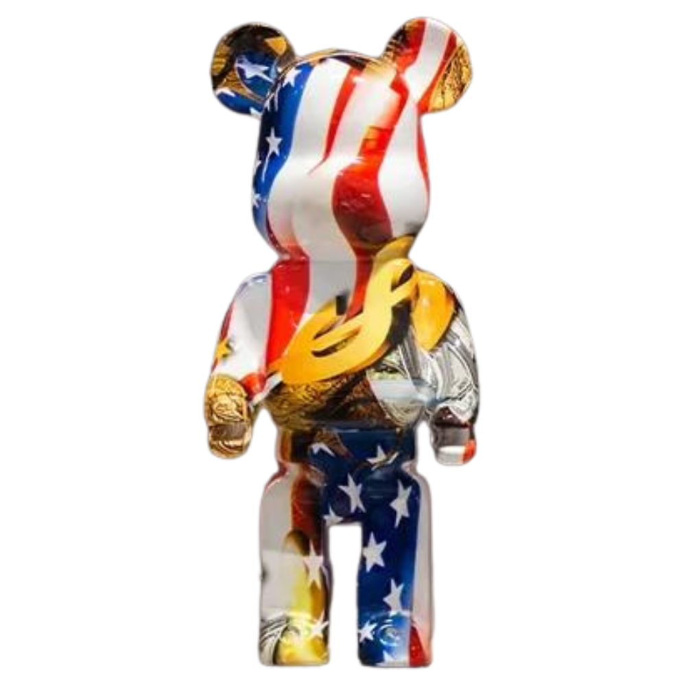 Graffiti Bear Sculpture