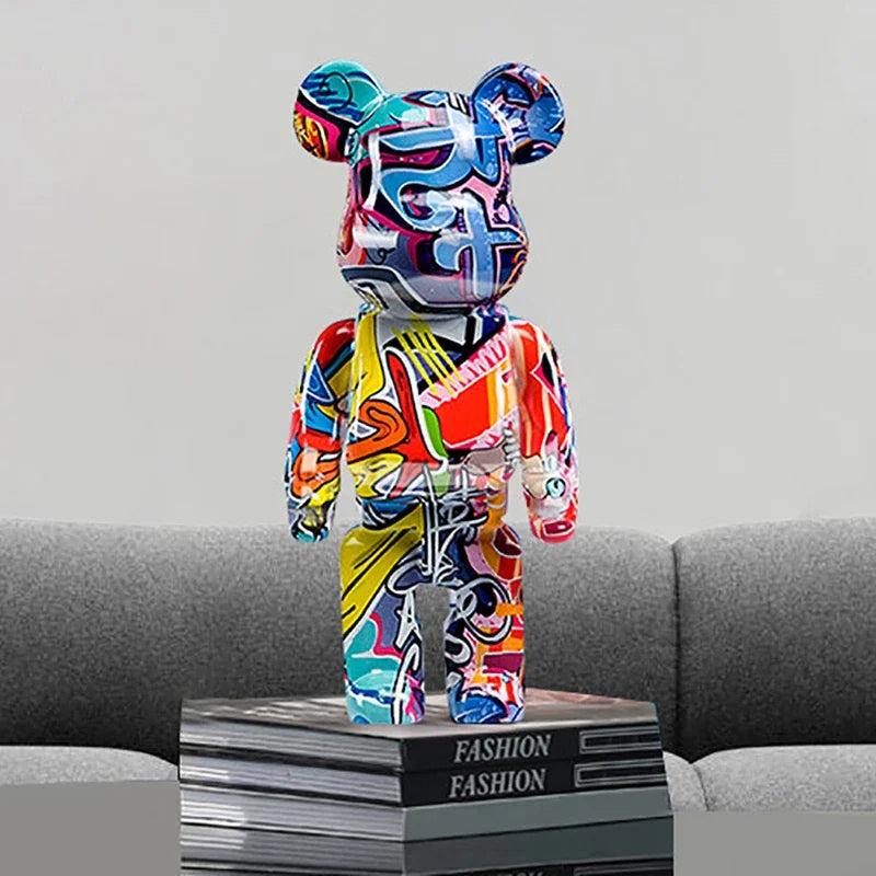 Graffiti Bear Sculpture