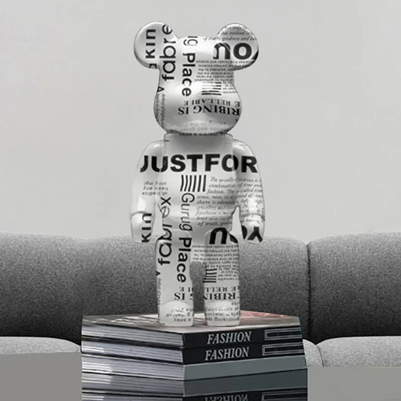 Graffiti Bear Sculpture