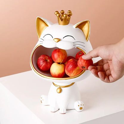 Lucky Cat Storage Bin