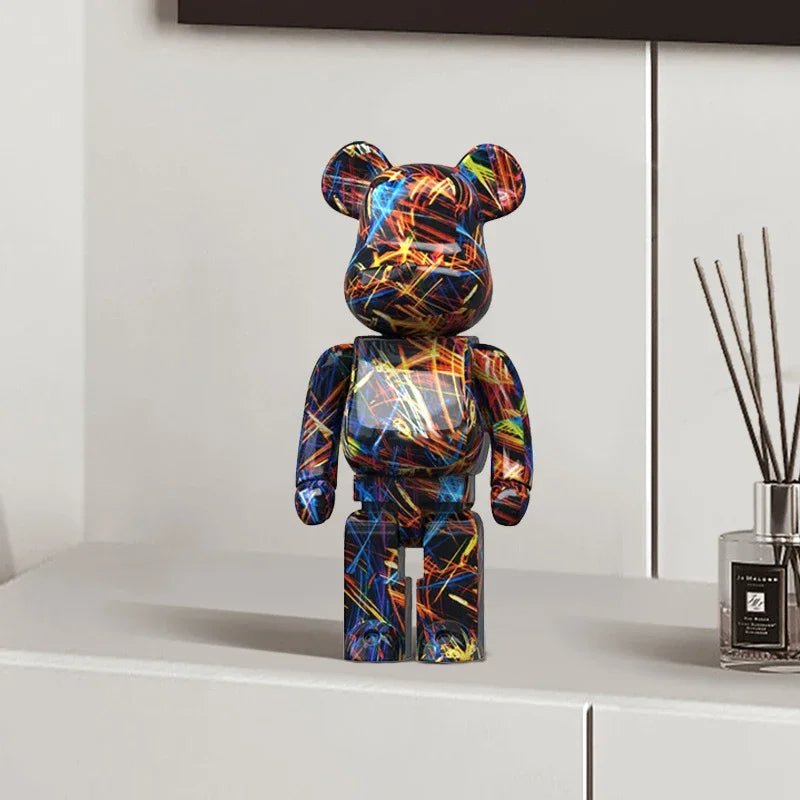 Graffiti Bear Sculpture